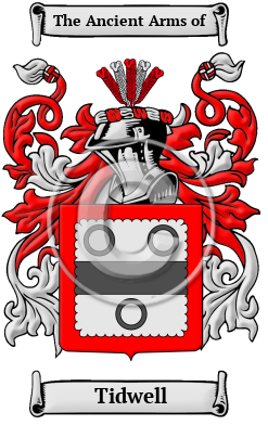 Tidwell Family Crest/Coat of Arms