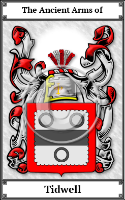 Tidwell Family Crest Download (JPG)  Book Plated - 150 DPI