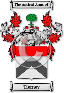 Tierney Family Crest Download (JPG) Legacy Series - 300 DPI