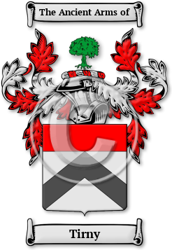 Tirny Family Crest Download (jpg) Legacy Series - 150 DPI