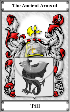 Till Family Crest Download (JPG)  Book Plated - 150 DPI