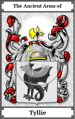 Tyllie Family Crest Download (JPG) Book Plated - 600 DPI