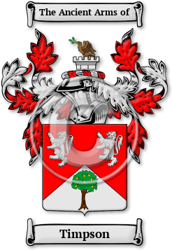 Timpson Family Crest Download (JPG) Legacy Series - 600 DPI
