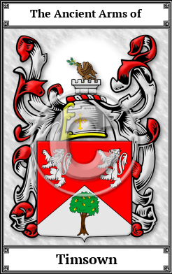 Timsown Family Crest Download (JPG)  Book Plated - 150 DPI