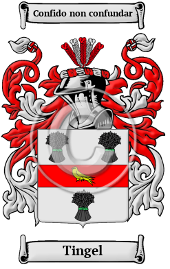 Tingel Family Crest/Coat of Arms
