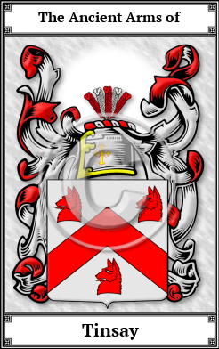 Tinsay Family Crest Download (JPG)  Book Plated - 150 DPI