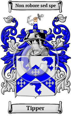 Tipper Family Crest Download (JPG) Heritage Series - 600 DPI