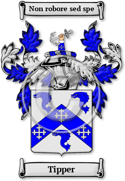 Tipper Family Crest Download (jpg) Legacy Series - 150 DPI