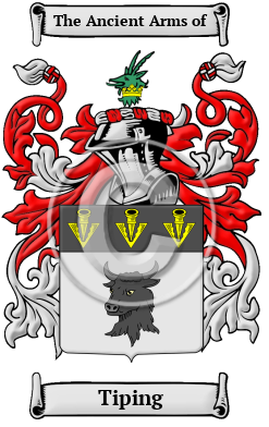 Tiping Family Crest/Coat of Arms