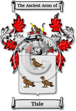 Tisle Family Crest Download (jpg) Legacy Series - 150 DPI