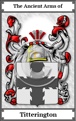 Titterington Family Crest Download (JPG)  Book Plated - 150 DPI