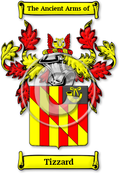 Tizzard Family Crest Download (JPG) Legacy Series - 600 DPI