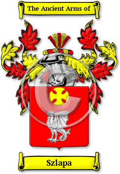 Szlapa Family Crest Download (jpg) Legacy Series - 150 DPI