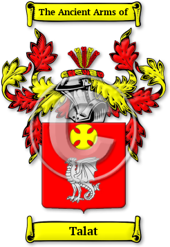 Talat Family Crest Download (jpg) Legacy Series - 150 DPI
