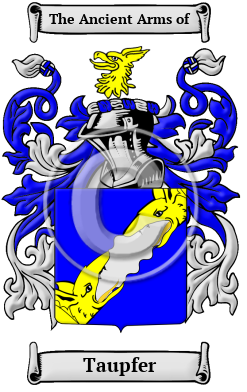 Taupfer Family Crest Download (JPG) Heritage Series - 600 DPI