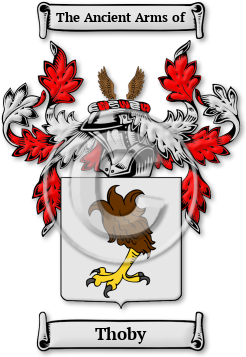 Thoby Family Crest Download (JPG) Legacy Series - 600 DPI