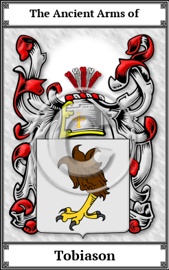 Tobiason Family Crest Download (JPG)  Book Plated - 150 DPI