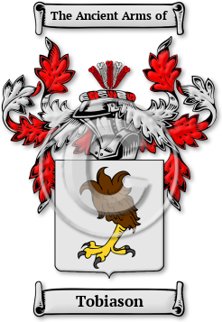 Tobiason Family Crest Download (jpg) Legacy Series - 150 DPI