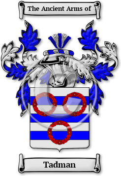 Tadman Family Crest Download (jpg) Legacy Series - 150 DPI