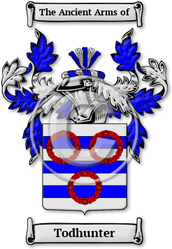 Todhunter Family Crest Download (JPG) Legacy Series - 600 DPI