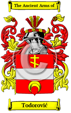 Todorović Family Crest Download (JPG) Heritage Series - 300 DPI