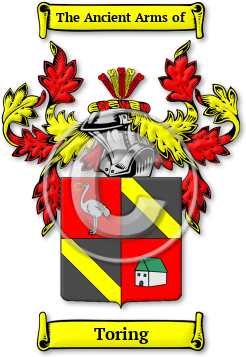 Toring Family Crest Download (jpg) Legacy Series - 150 DPI