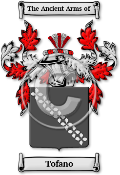Tofano Family Crest Download (JPG) Legacy Series - 600 DPI