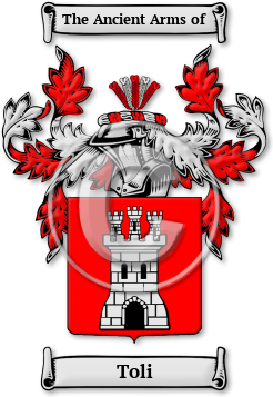 Toli Family Crest Download (JPG) Legacy Series - 600 DPI