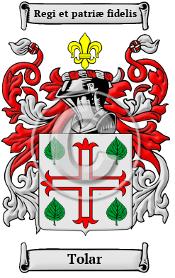 Tolar Family Crest Download (JPG) Heritage Series - 600 DPI