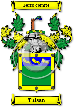Tulsan Family Crest Download (JPG) Legacy Series - 600 DPI