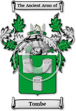 Tombe Family Crest Download (jpg) Legacy Series - 150 DPI