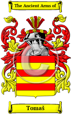Tomaš Family Crest/Coat of Arms
