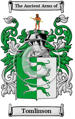 Tomlinson Family Crest Download (JPG) Heritage Series - 600 DPI