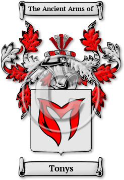 Tonys Family Crest Download (jpg) Legacy Series - 150 DPI
