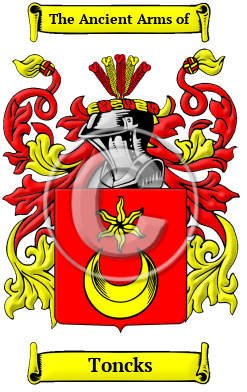 Toncks Family Crest Download (JPG) Heritage Series - 600 DPI