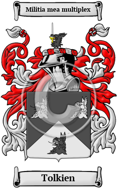 Tolkien Family Crest Download (JPG) Heritage Series - 600 DPI