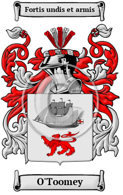 O'Toomey Family Crest/Coat of Arms