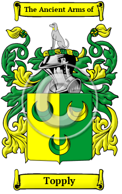 Topply Family Crest/Coat of Arms