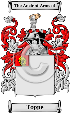 Toppe Name Meaning, Family History, Family Crest & Arms