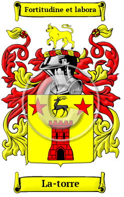 La-torre Family Crest Download (JPG) Heritage Series - 300 DPI