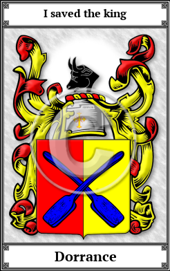 Dorrance Family Crest Download (JPG)  Book Plated - 150 DPI
