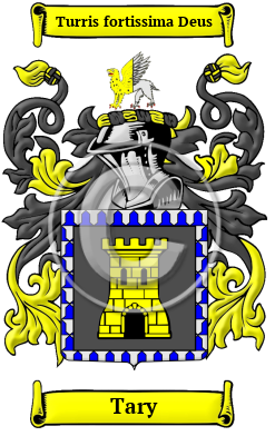 Tary Family Crest/Coat of Arms