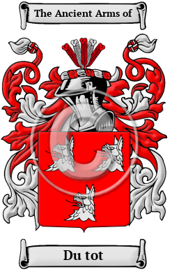 Du tot Family Crest/Coat of Arms