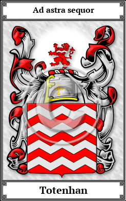 Totenhan Family Crest Download (JPG)  Book Plated - 150 DPI