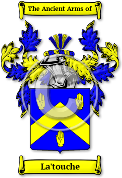 La'touche Family Crest Download (jpg) Legacy Series - 150 DPI