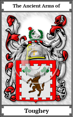 Toughey Family Crest Download (JPG)  Book Plated - 150 DPI