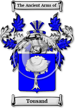 Tousand Family Crest Download (jpg) Legacy Series - 150 DPI