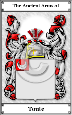 Toute Family Crest Download (JPG)  Book Plated - 150 DPI