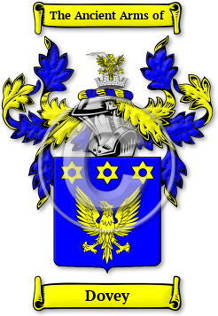 Dovey Family Crest Download (jpg) Legacy Series - 150 DPI