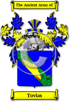 Tovias Family Crest Download (jpg) Legacy Series - 150 DPI